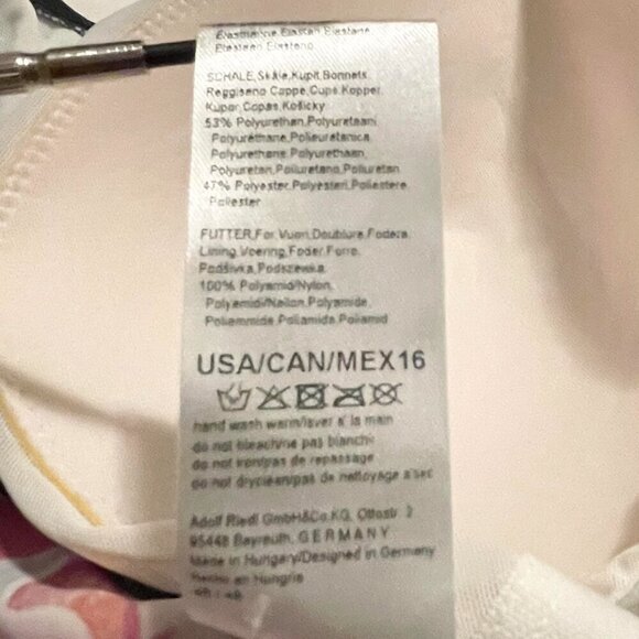 Sunflair Bathing Suit One Piece Floral Womens Size 16 D Cup - Picture 13 of 15